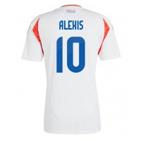 Čile Alexis Sanchez #10 Vonkajší futbalový dres Copa America 2024 Krátky Rukáv